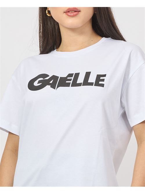 T-shirt ras du cou basique femme Gaelle Paris GAELLE PARIS | GAABW04301BI01